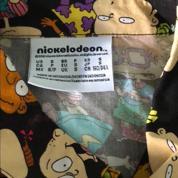 Nickelodeon Rugrats buttoned top - Picture 3 of 6